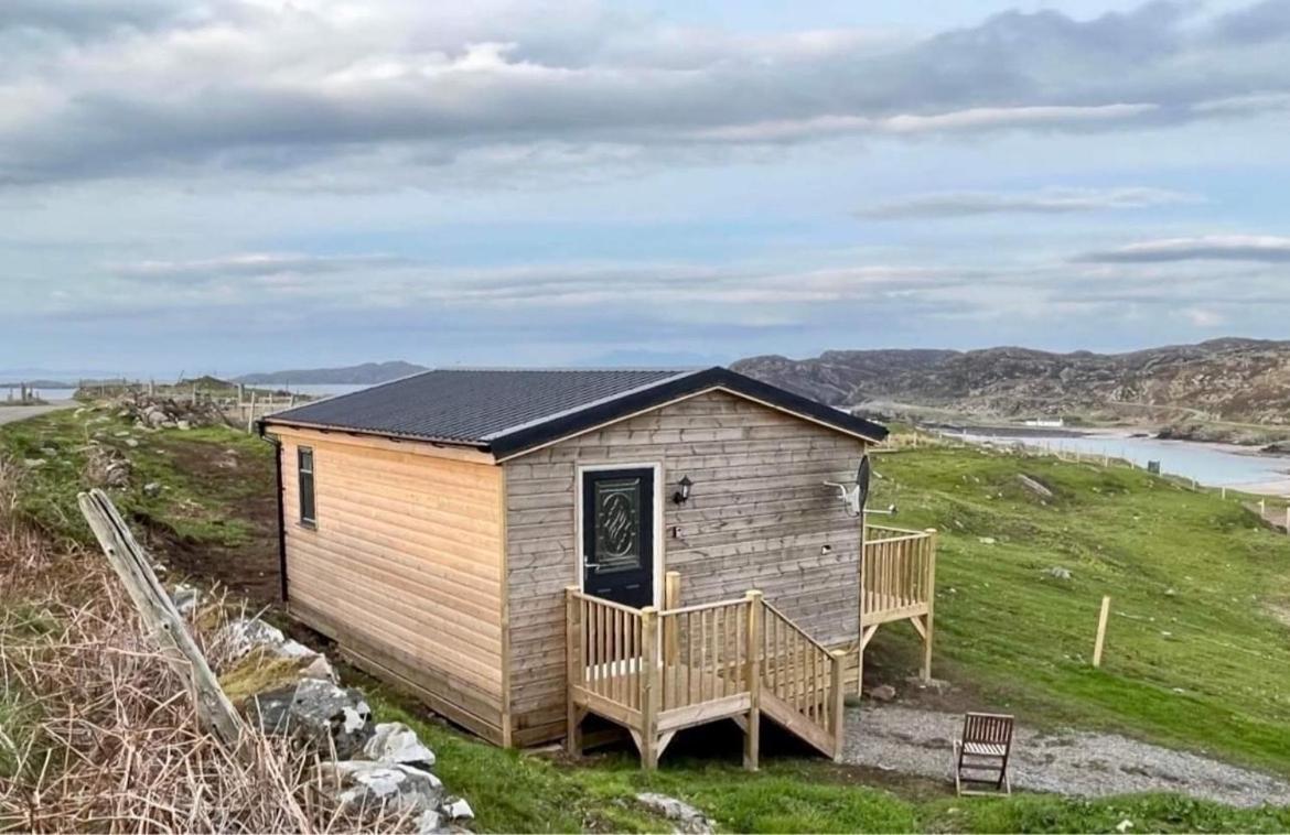 Вилла Sea View Cabin Clashnessie Экстерьер фото